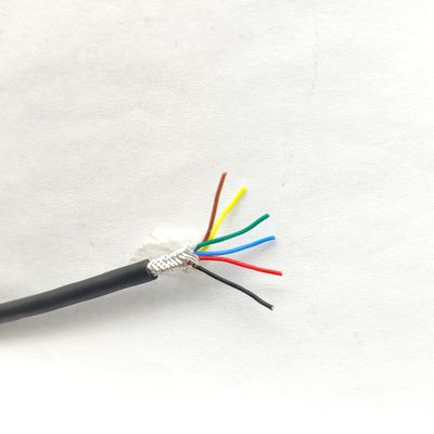 Хорошая цена Высокотемпературный кабель защищенный сенсорный кабель 3 пары сплетённый SPC FEP TPE кабель Онлайн